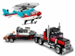 LEGO® Creator 31146 - Nákladiak s plochou korbou a helikoptérou